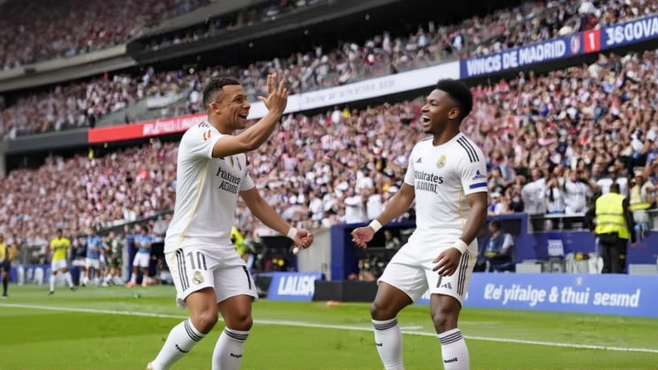 Vinícius Júnior brace propulse le Real Madrid en tête de LaLiga